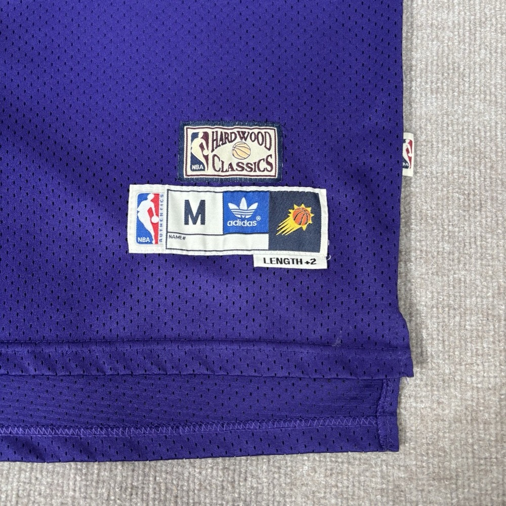 Vintage Steve Nash Phoenix Suns Jersey‎ Mens M Purple Hardwood Classics Adidas - Picture 4 of 10